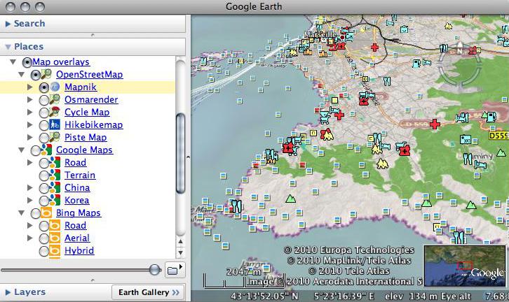 how to show property lines on google earth pro