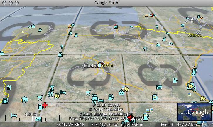 google earth pls cadd overlay altitude